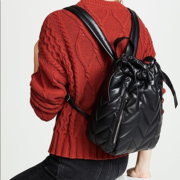 studio 33 Handbags - NWT🖤 STUDIO 33 Nifty Drawstring Backpack